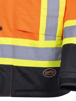 Pioneer NANO StormMaster® Heated Insulated Safety Jacket | S-4XL Hi-Vis Work Wear