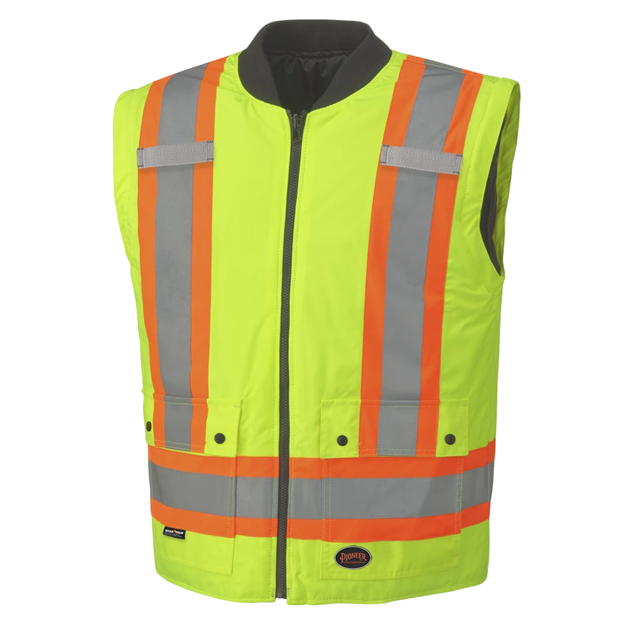 Pioneer Hi-Vis 6-In-1 Winter Work Parka | XS-5XL Hi-Vis Work Wear 18 Pioneer Hi-Vis 6-In-1 Winter Work Parka | XS-5XL Hi-Vis Work Wear