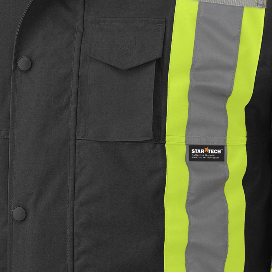 Pioneer Hi-Vis 6-In-1 Winter Work Parka | XS-5XL Hi-Vis Work Wear 29 Pioneer Hi-Vis 6-In-1 Winter Work Parka | XS-5XL Hi-Vis Work Wear