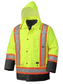 Pioneer Hi-Vis 6-In-1 Winter Work Parka | XS-5XL Hi-Vis Work Wear 45 Pioneer Hi-Vis 6-In-1 Winter Work Parka | XS-5XL Hi-Vis Work Wear