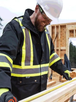 Pioneer Hi-Vis Waterproof Quilted Safety Parka | S-5XL 32 Pioneer Hi-Vis Waterproof Quilted Safety Parka | S-5XL