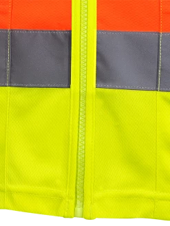 Pioneer Hi Viz Short Sleeved Quebec Traffic Shirt | Yellow | Sizes XS - 4XL