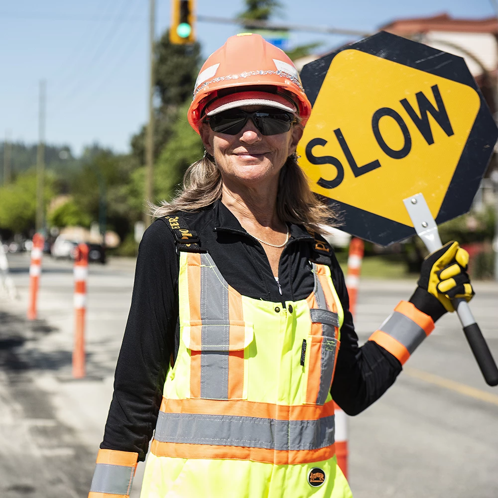 Pioneer Poly Knit Traffic Safety Overall With Breathable Mesh Leg Panels | Yellow | M-4XL 7 Pioneer Poly Knit Traffic Safety Overall With Breathable Mesh Leg Panels | Yellow | M-4XL