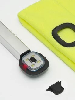 Work Hats Pioneer Knit Toque With LED Headlight