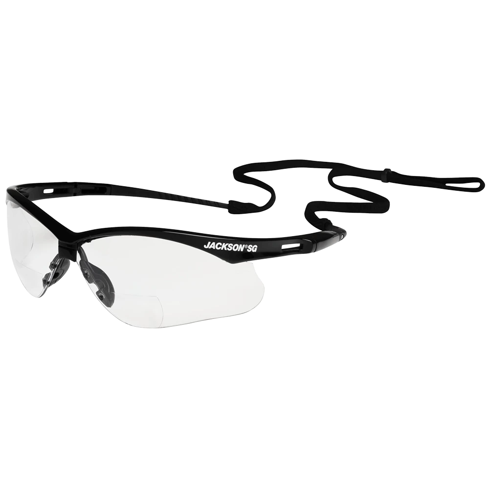 Jackson Safety Personal Protective Equipment Jackson SG Series Premium Safety Glasses - 2.5 Magnification - Clear Lens (Pack Of 12) 4 Jackson Safety Personal Protective Equipment Jackson SG Series Premium Safety Glasses - 2.5 Magnification - Clear Lens (Pack Of 12)
