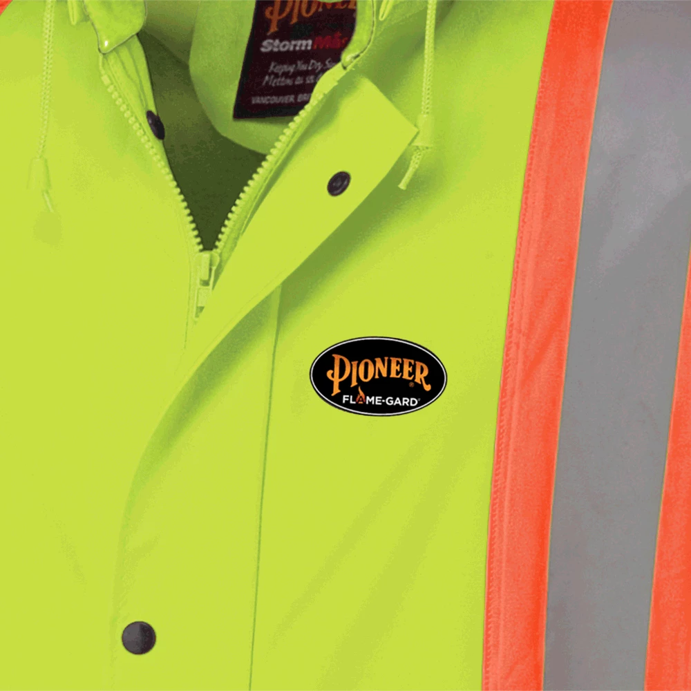 Pioneer FR Stretch Waterproof Jacket | XS-7XL Flame Resistant Work Wear 4 Pioneer FR Stretch Waterproof Jacket | XS-7XL Flame Resistant Work Wear