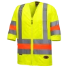 Pioneer Hi Viz Short Sleeved Quebec Traffic Shirt | Yellow | Sizes XS - 4XL