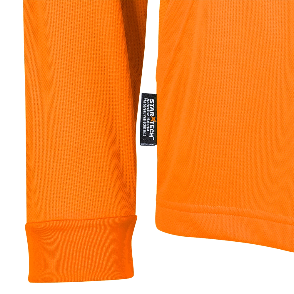 Pioneer Birdseye Safety Hoodie Shirt With Kangaroo Pocket | Sizes S - 4XL Hi-Vis Work Wear 7 Pioneer Birdseye Safety Hoodie Shirt With Kangaroo Pocket | Sizes S - 4XL Hi-Vis Work Wear