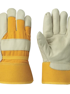 Work Gloves Pioneer 632 100G Thinsulate Lined Premium Grade Fitter's Cowgrain Gloves | Pack Of 12 Pairs