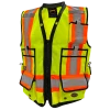 Pioneer Hi Viz 1200D High Denier Surveyor's Vest | Sizes Small - 5XL Hi-Vis Work Wear