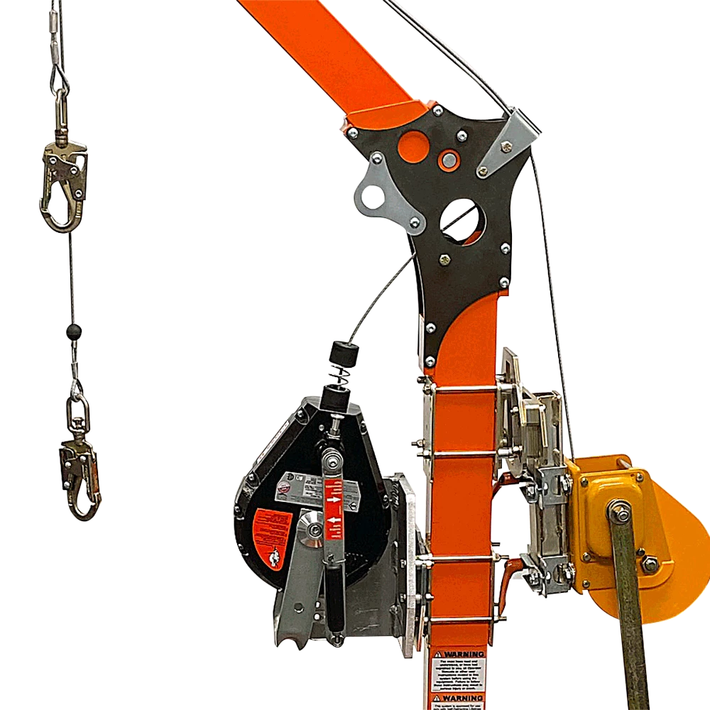 Peakworks Confined Space Kit: Davit System, 3-Way 60' Srl, 65' Man Winch 5 Peakworks Confined Space Kit: Davit System, 3-Way 60' Srl, 65' Man Winch