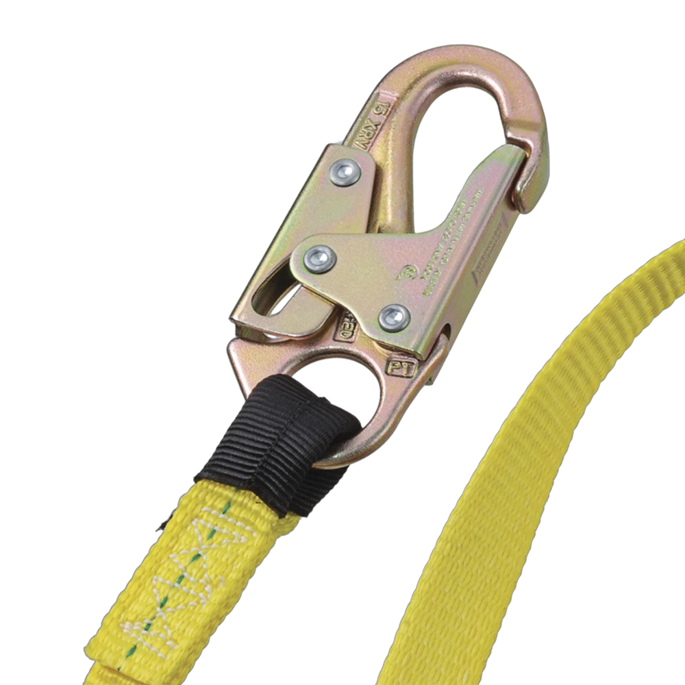 Peakworks Shock Absorbing Lanyards W/ Snap Hooks, Twin Legs, 6' Safety Equipment 8 Peakworks Shock Absorbing Lanyards W/ Snap Hooks, Twin Legs, 6' Safety Equipment