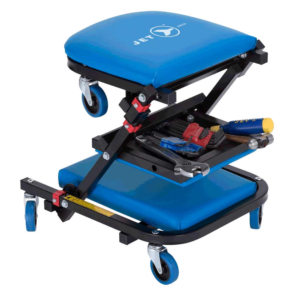 Automotive Equipment Jet 4-Way Folding Creeper Seat 3 Automotive Equipment Jet 4-Way Folding Creeper Seat