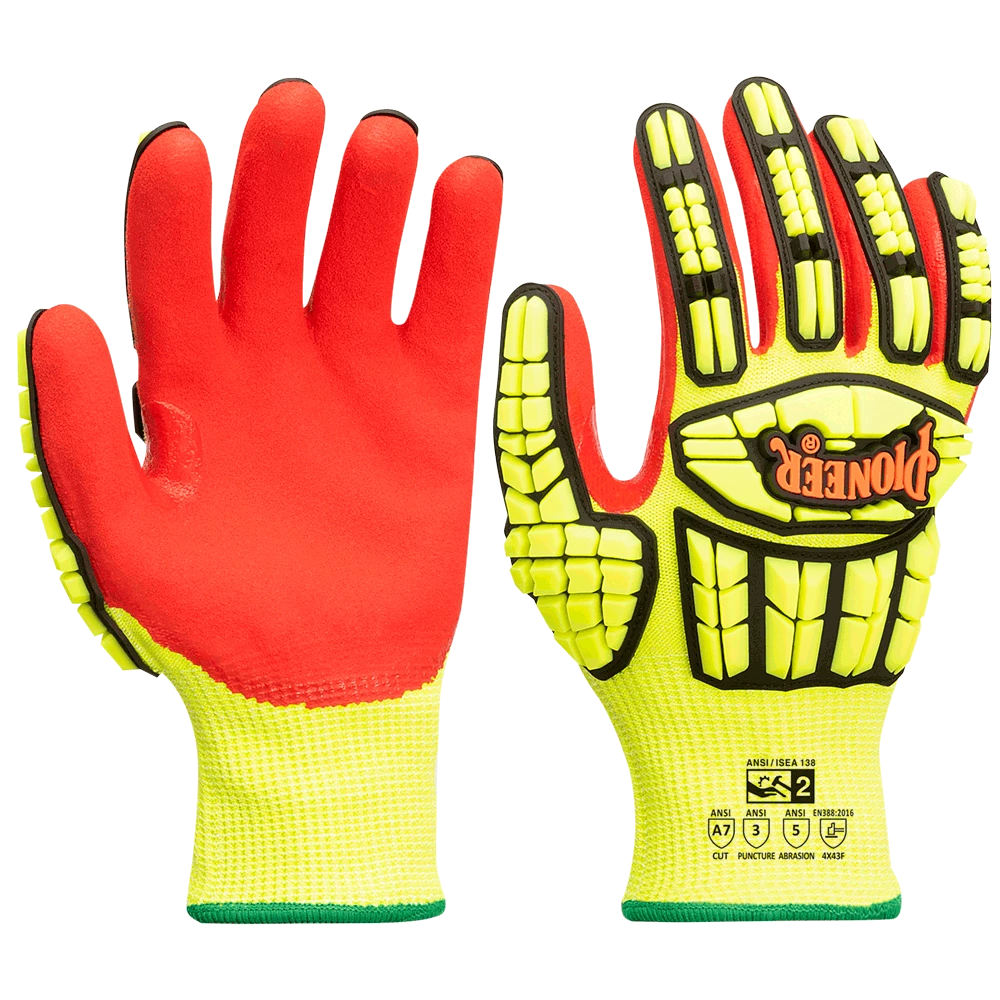 Work Gloves Pioneer Cut And Impact-Resistant Gloves (Cut Level A7) 3 Work Gloves Pioneer Cut And Impact-Resistant Gloves (Cut Level A7)