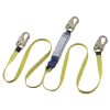Peakworks Shock Absorbing Lanyards W/ Snap Hooks, Twin Legs, 6' Safety Equipment 1 Peakworks Shock Absorbing Lanyards W/ Snap Hooks, Twin Legs, 6' Safety Equipment