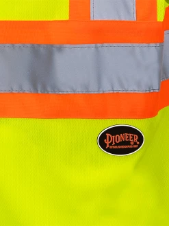 Hi-Vis Work Wear Pioneer Hi Viz Birdseye Safety T-Shirt W/ Tape On Sleeve | Sizes XS - 5XL 13 Hi-Vis Work Wear Pioneer Hi Viz Birdseye Safety T-Shirt W/ Tape On Sleeve | Sizes XS - 5XL