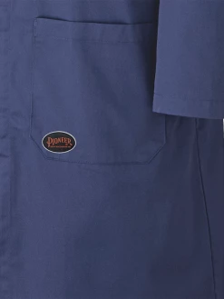 Pioneer Flame-Gard FR/ARC Shop Coat | Navy | Sizes S - 5XL Flame Resistant Work Wear 8 Pioneer Flame-Gard FR/ARC Shop Coat | Navy | Sizes S - 5XL Flame Resistant Work Wear