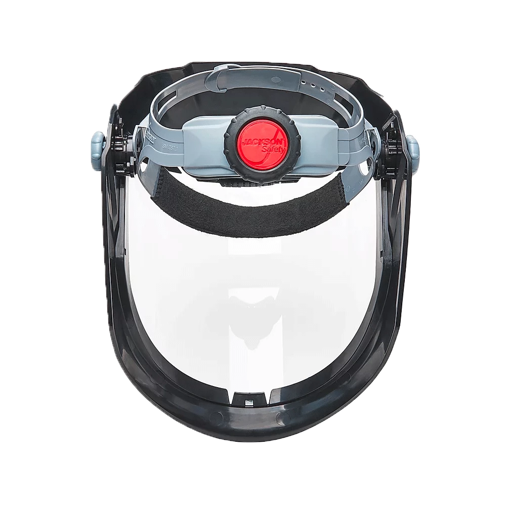 Jackson Safety Jackson Maxview™ Series 370 Speed Dial™ Premium Ratcheting Adjustment Faceshield Kit - Clear Anti-Fog Visor 5 Jackson Safety Jackson Maxview™ Series 370 Speed Dial™ Premium Ratcheting Adjustment Faceshield Kit - Clear Anti-Fog Visor