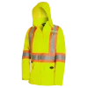 Hi-Vis Work Wear Pioneer "The Rock" Women's 300D Oxford Polyester Waterproof Safety Rain Jacket 1 Hi-Vis Work Wear Pioneer "The Rock" Women's 300D Oxford Polyester Waterproof Safety Rain Jacket