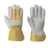 Work Gloves Pioneer Superior Grade Fitter's Cowsplit Gloves With Rubberized Safety Cuff | Pack Of 12 Pairs 1 Work Gloves Pioneer Superior Grade Fitter's Cowsplit Gloves With Rubberized Safety Cuff | Pack Of 12 Pairs