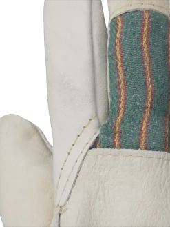 Pioneer 536KN Fleece Lined Knit Wrist Cowgrain Work Gloves | Pack Of 12 Pairs