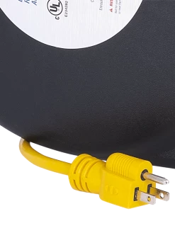 Startech ABS Retractable Extension Cord Reel - SJTW 14/3 - Triple Outlet - 45 Ft Length Lighting 13 Startech ABS Retractable Extension Cord Reel - SJTW 14/3 - Triple Outlet - 45 Ft Length Lighting