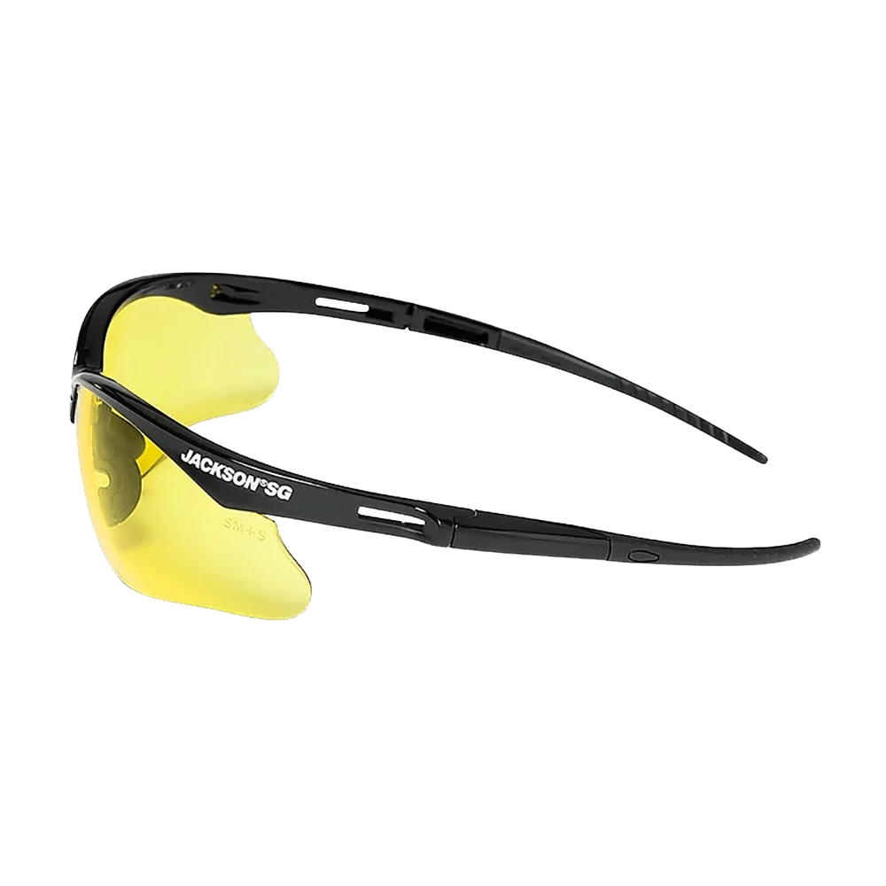 Jackson Safety Jackson SG Series Premium Safety Glasses - Amber Lens (Pack Of 12) 6 Jackson Safety Jackson SG Series Premium Safety Glasses - Amber Lens (Pack Of 12)