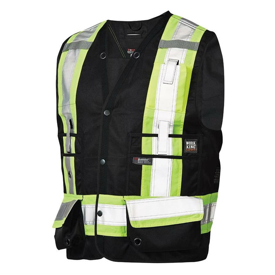 Tough Duck S313 High Visibility Surveyor Safety Vest | XS-5XL 11 Tough Duck S313 High Visibility Surveyor Safety Vest | XS-5XL