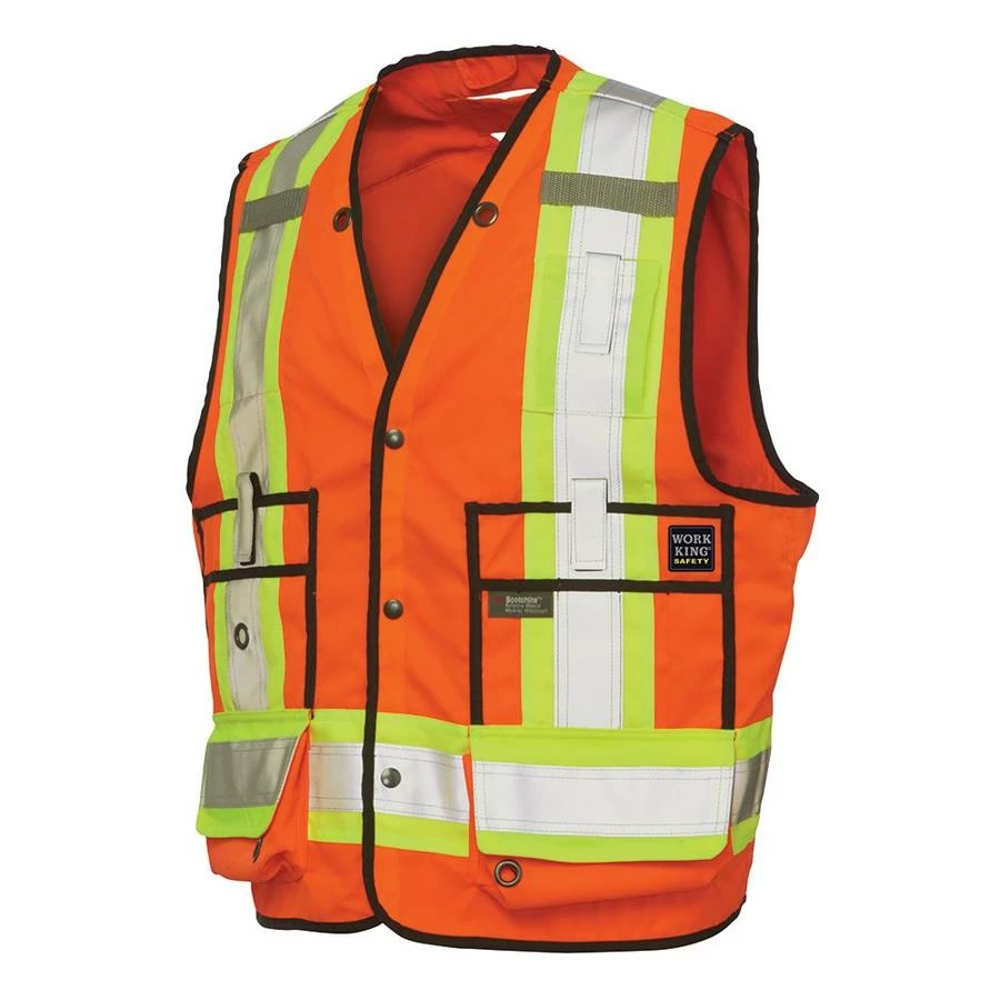 Tough Duck S313 High Visibility Surveyor Safety Vest | XS-5XL 15 Tough Duck S313 High Visibility Surveyor Safety Vest | XS-5XL