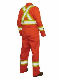 Hi-Vis Work Wear Tough Duck S792 Unlined Hi Vis Poly/Cotton Coveralls | XS-5XL 13 Hi-Vis Work Wear Tough Duck S792 Unlined Hi Vis Poly/Cotton Coveralls | XS-5XL
