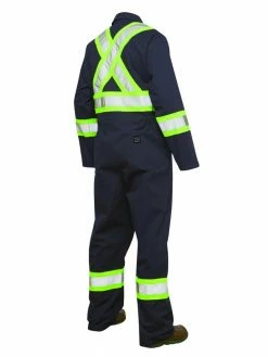 Hi-Vis Work Wear Tough Duck S792 Unlined Hi Vis Poly/Cotton Coveralls | XS-5XL 17 Hi-Vis Work Wear Tough Duck S792 Unlined Hi Vis Poly/Cotton Coveralls | XS-5XL