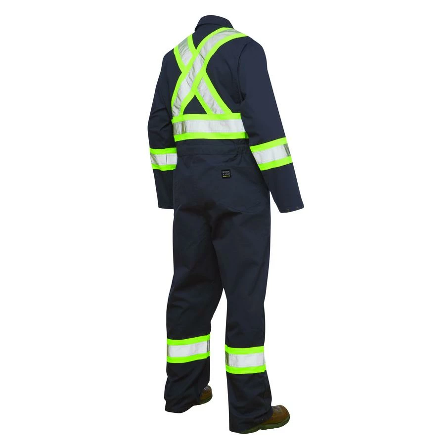 Hi-Vis Work Wear Tough Duck S792 Unlined Hi Vis Poly/Cotton Coveralls | XS-5XL 10 Hi-Vis Work Wear Tough Duck S792 Unlined Hi Vis Poly/Cotton Coveralls | XS-5XL