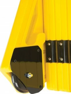 Zenith Safety Yellow Portable Mobile Barriers - 40" Tall X 13-Ft Length Safety Supplies 9 Zenith Safety Yellow Portable Mobile Barriers - 40