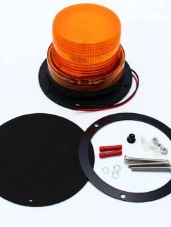 Techspan Mini Amber LED Strobe Lamp - Class III Safety Supplies