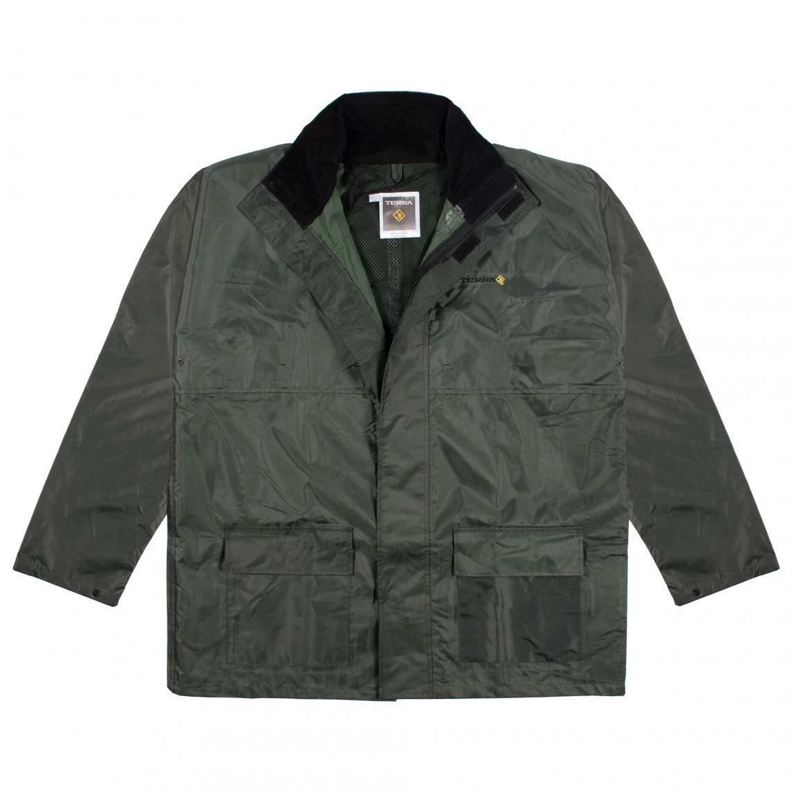 Terra Heavy Duty 200D Polyester Rain Suit Set - 3 Piece - Limited Size Selection 4 Terra Heavy Duty 200D Polyester Rain Suit Set - 3 Piece - Limited Size Selection