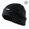 Work Hats Terra Knitted Rib Toque | Black