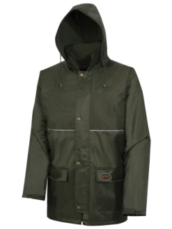 Pioneer Waterproof 420D Nailhead Ripstop Tree Planter Hooded Jacket | Green | S - 5XL