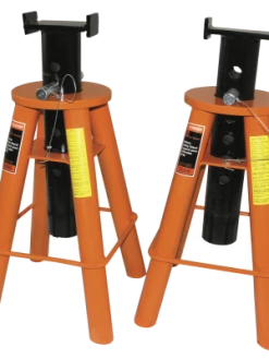 Strongarm Low Profile Jack Stand Set - 10 Ton
