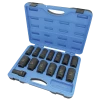 Jet 3/4" Dr. Deep Impact Socket Set - SAE Deep - 6 Point - 14 Piece Power Tool Accessories
