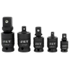 Jet Pin Free Impact Locking U Joint Adapter Set - 5 Piece 2 Jet Pin Free Impact Locking U Joint Adapter Set - 5 Piece