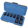 Jet 3/8" Dr. Impact Socket Set - SAE - 6 Point - 8 Piece