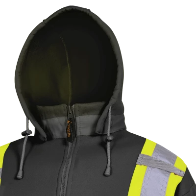 Pioneer Heavyweight Polyester Fleece Safety Hoodie | S-4XL Hi-Vis Work Wear 7 Pioneer Heavyweight Polyester Fleece Safety Hoodie | S-4XL Hi-Vis Work Wear