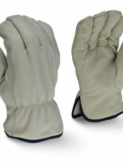 Work Gloves Radians Thinsulate Lined Premium Grain Cowhide Leather Driver - Pack Of 12 Pairs