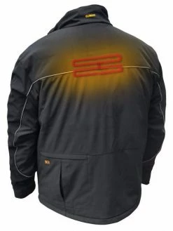 DeWalt Workwear DEWALT® Men's Heated Lightweight Soft Shell Jacket With Reflective Accents | Sizes S - 3XL Work Wear
