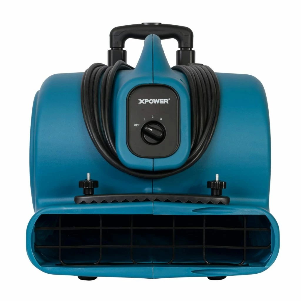 Xpower Canada Xpower P-630HC 1/2 HP Air Mover W/ Telescopic Handle & Wheels & Carpet Clamp 4 Xpower Canada Xpower P-630HC 1/2 HP Air Mover W/ Telescopic Handle & Wheels & Carpet Clamp