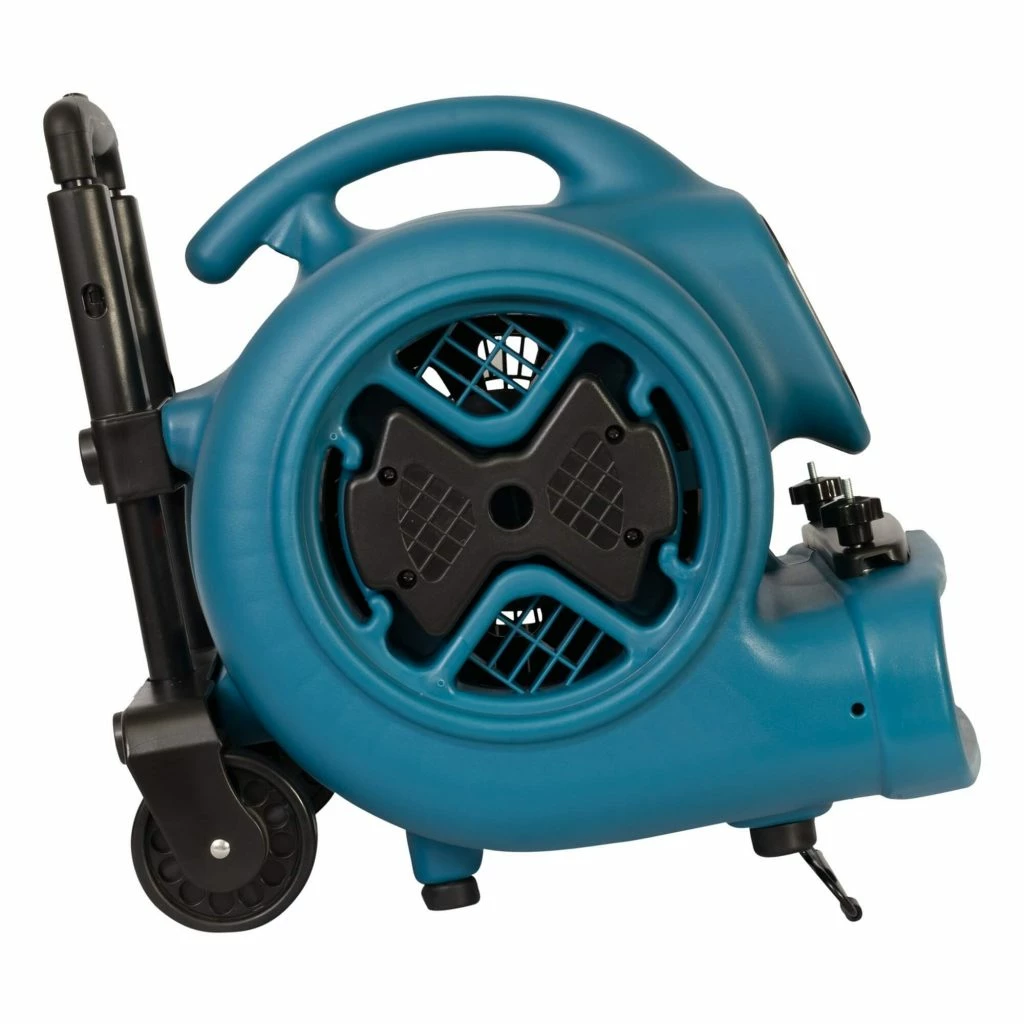 Xpower Canada Xpower P-630HC 1/2 HP Air Mover W/ Telescopic Handle & Wheels & Carpet Clamp 7 Xpower Canada Xpower P-630HC 1/2 HP Air Mover W/ Telescopic Handle & Wheels & Carpet Clamp